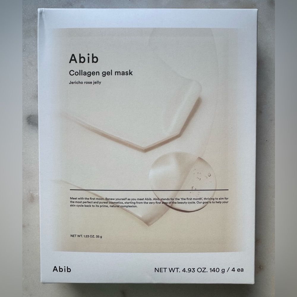 Abib Collagen Gel Mask 1Pack (35G x 4EA) #Jericho Rose Jelly
